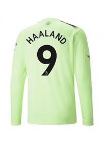 Manchester City Erling Haaland #9 Voetbaltruitje 3e tenue 2022-23 Lange Mouw